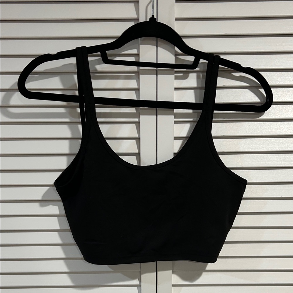 SHEIN Black Crop Top